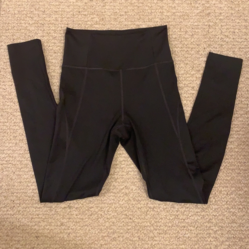 Like New Girlfriend Collective Black Leggings S
